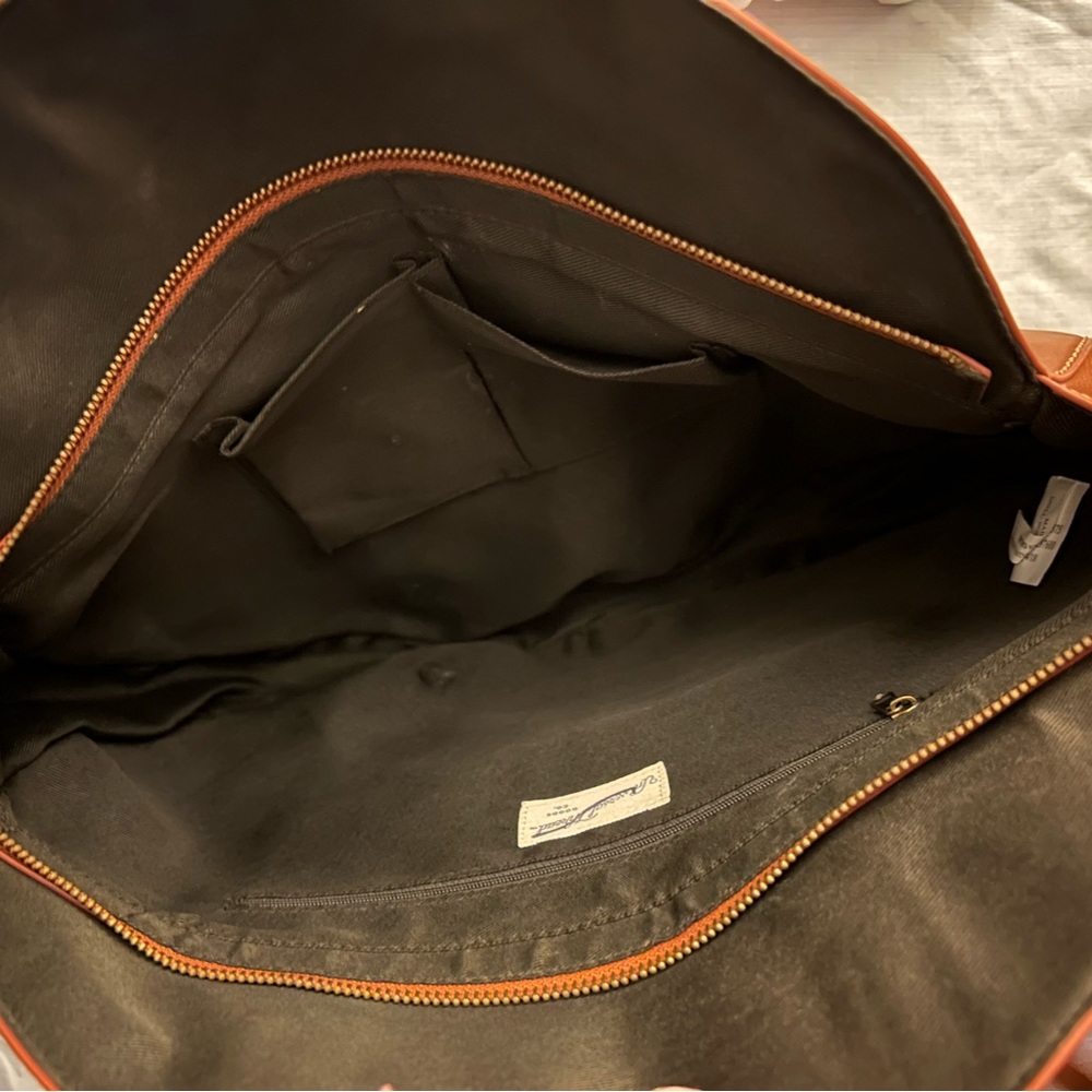 Good quality bag. Light brown and hardly used.